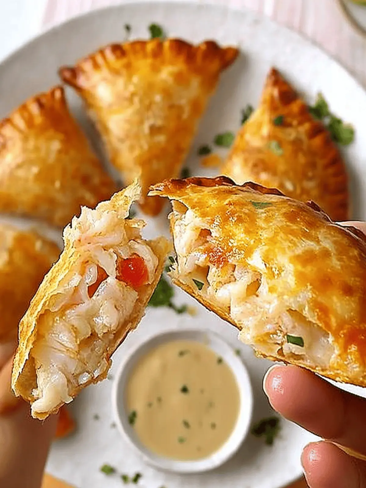 Jumbo Crab Empanadas with Zesty Remoulade for Flavor Lovers 4 Jumbo Crab Empanadas