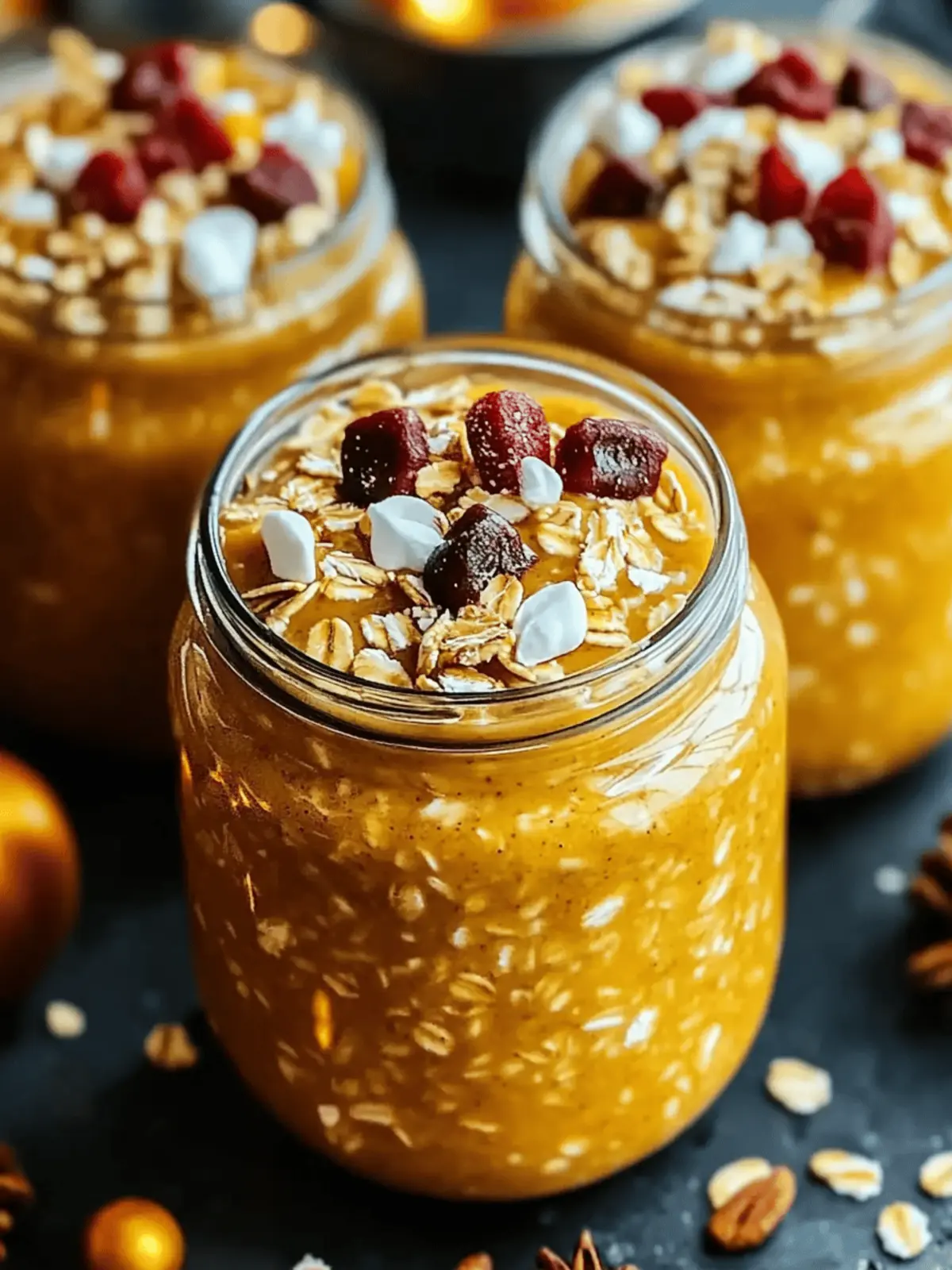 Pumpkin Spice Overnight Oats: Tasty Morning Fuel Made Easy 3 Pumpkin Spice Overnight Oats Tasty Morning Fuel