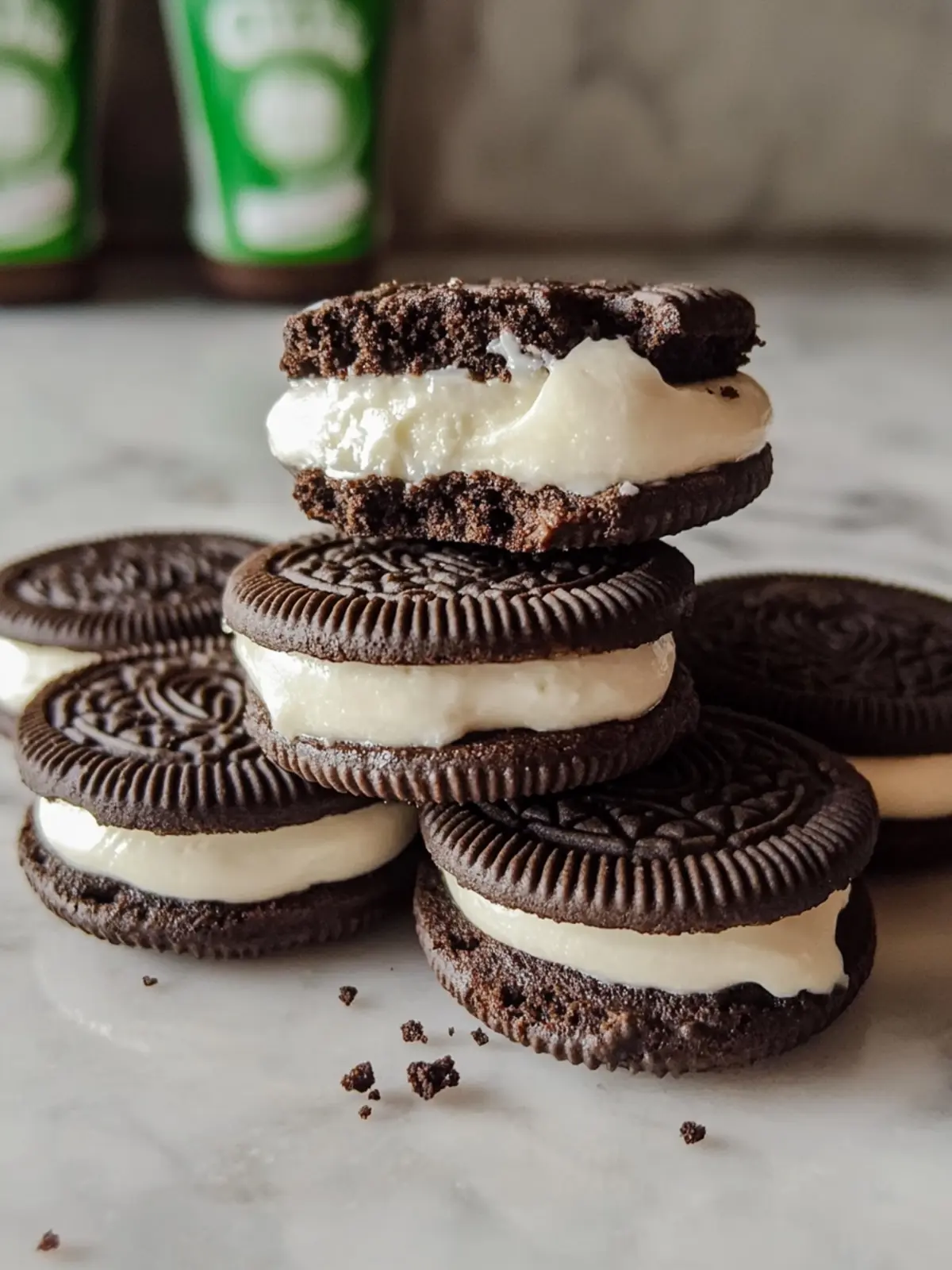 Irresistible Irish Cream Oreos: No-Bake Bliss Awaits 4 Irish Cream Oreos