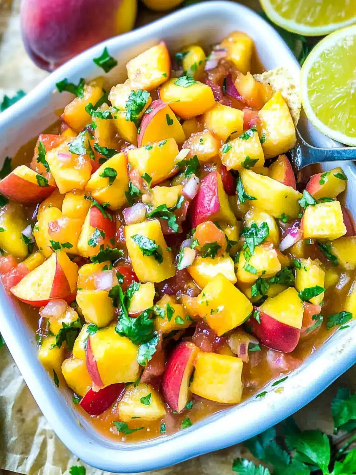 Fresh Peach Salsa Recipe: Sweet Flavor Burst for Summer Fun 2 Fresh Peach Salsa Recipe: Sweet Flavor Burst for Summer Fun