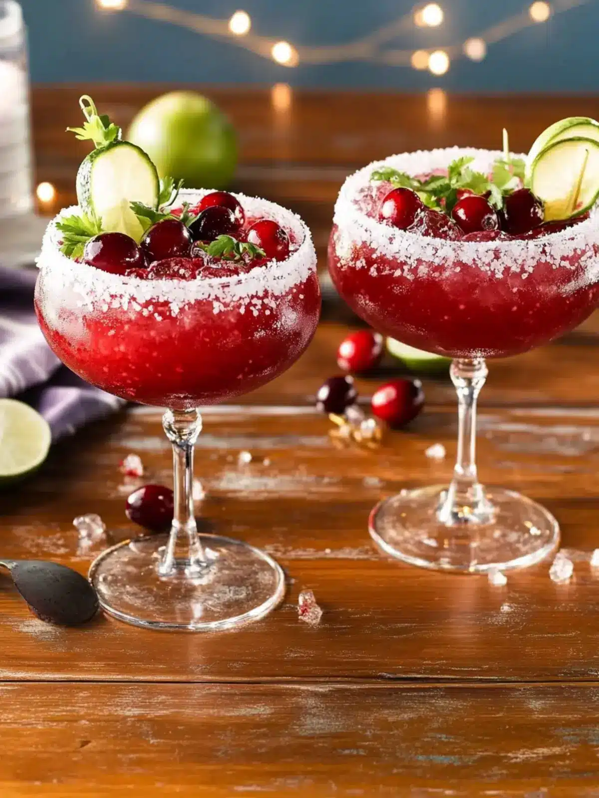 Delicious Cranberry Margaritas to Celebrate the Holidays 2 Cranberry Margaritas