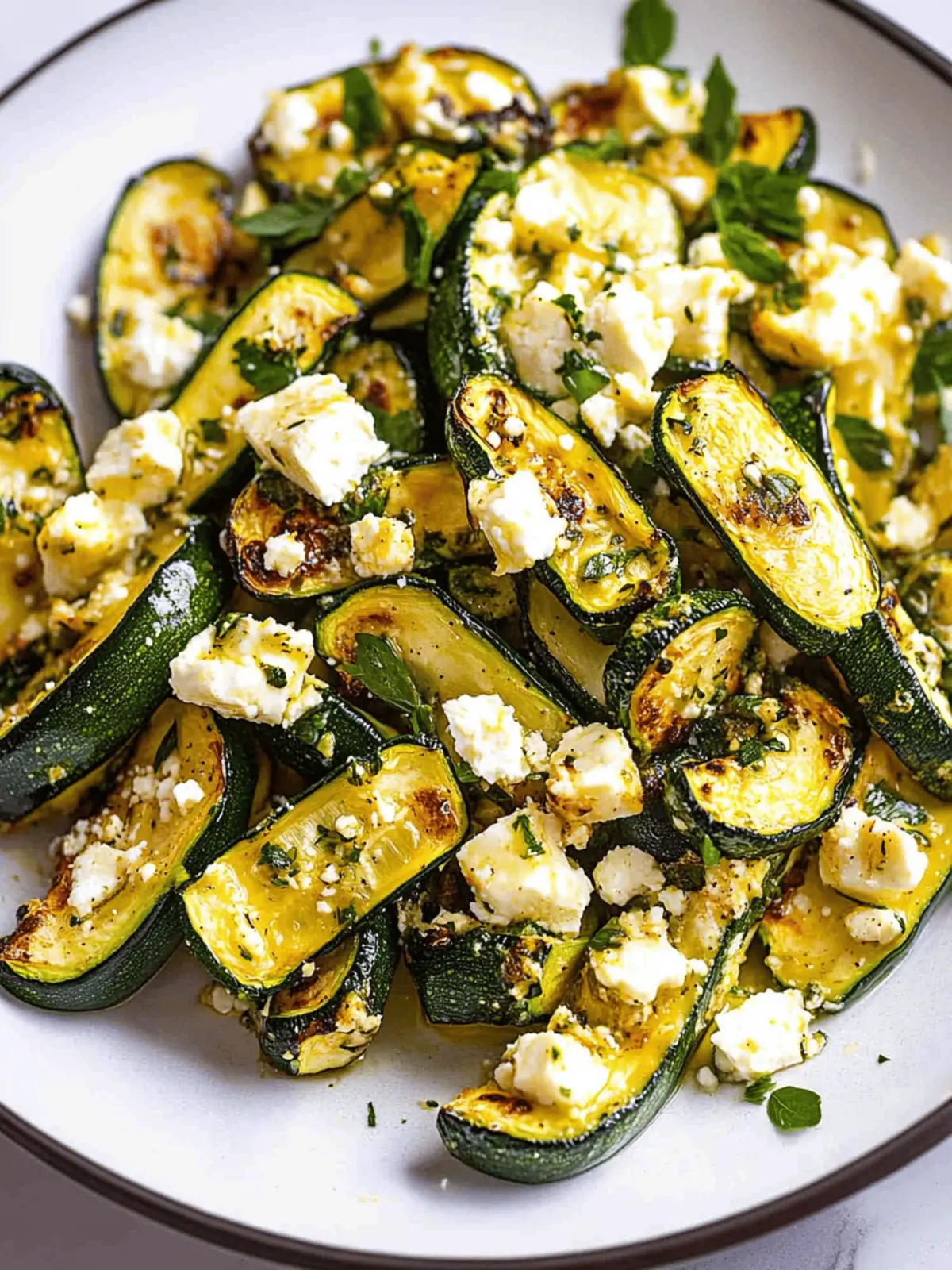 Irresistible Roasted Zucchini with Feta for Quick Flavor Boost 3 Irresistible Roasted Zucchini with Feta for Quick Flavor Boost