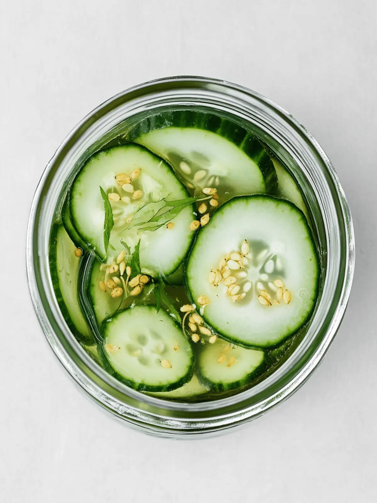 Quick Pickled Cucumber Slices for a Crunchy, Tangy Burst 3 Quick Pickled Cucumber Slices for a Crunchy, Tangy Burst