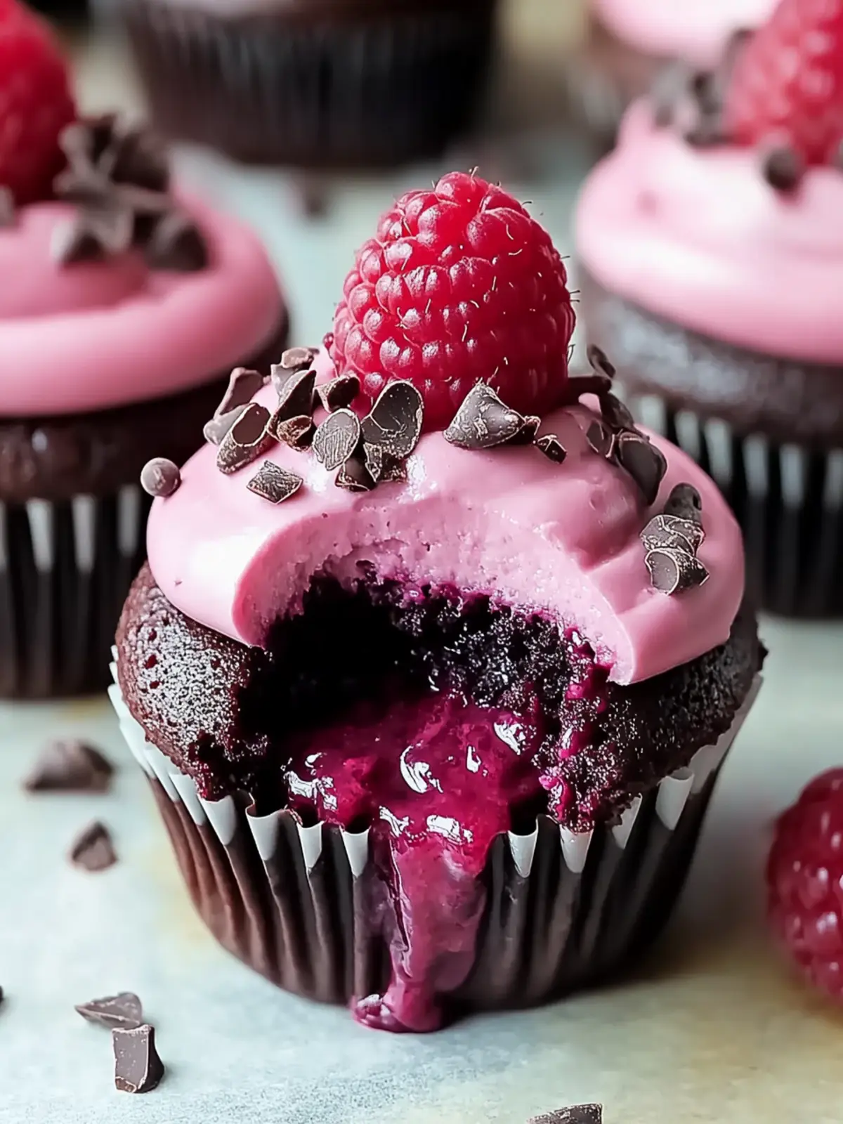 Decadent Raspberry Chocolate Lava Cupcakes You ll Adore Today 2 Decadent Raspberry Chocolate Lava Cupcakes You ll Adore