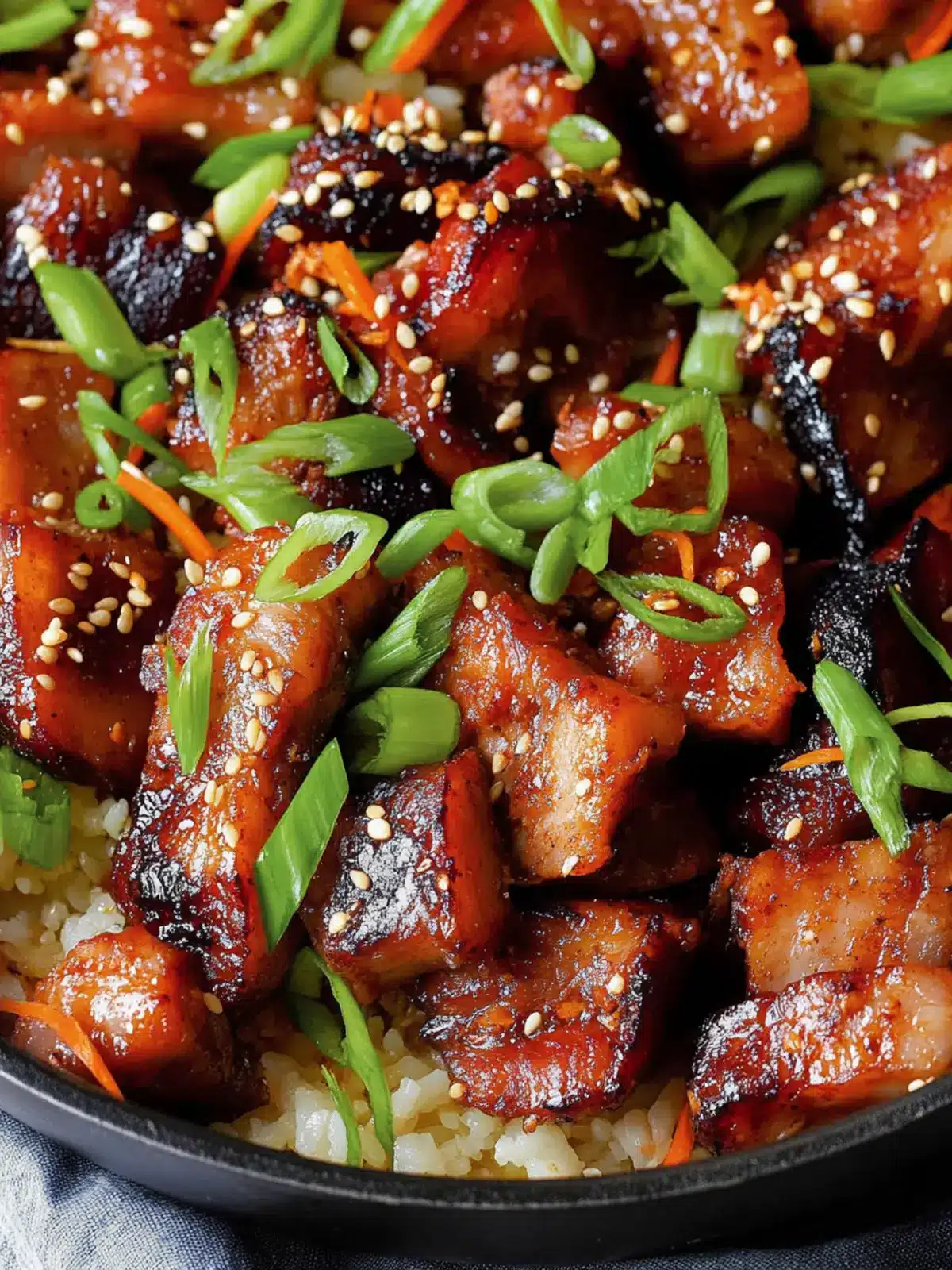 Healthy Korean Pork Belly Skillet for a Flavorful Feast 4 Healthy Korean Pork Belly Skillet
