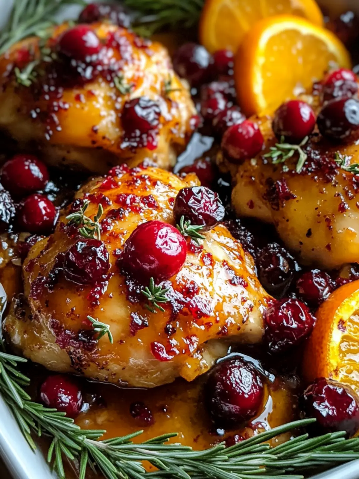 Baked Orange Cranberry Chicken Thighs for Flavor-Packed Nights 3 Baked Orange Cranberry Chicken Thighs