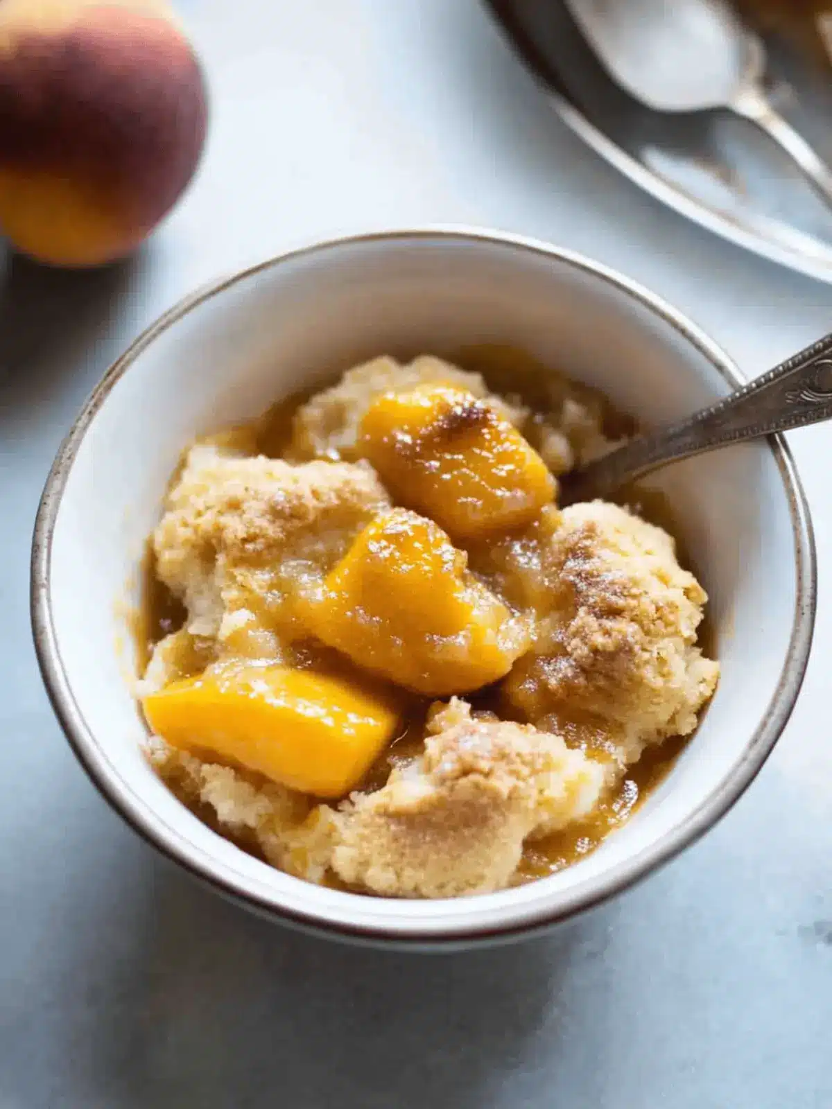 Easy Peach Cobbler Recipe for Irresistible Home Comfort 2 Easy Peach Cobbler Recipe for Irresistible Home Comfort