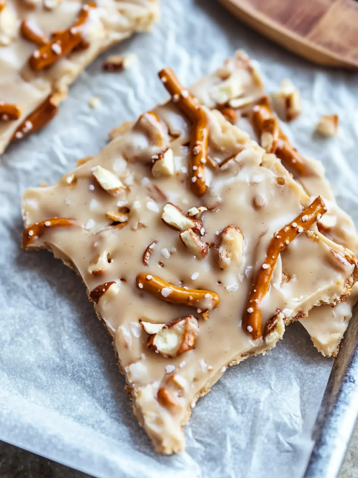 Irresistible Peanut Butter Pretzel Bark Ready in 15 Minutes 4 Peanut Butter Pretzel Bark