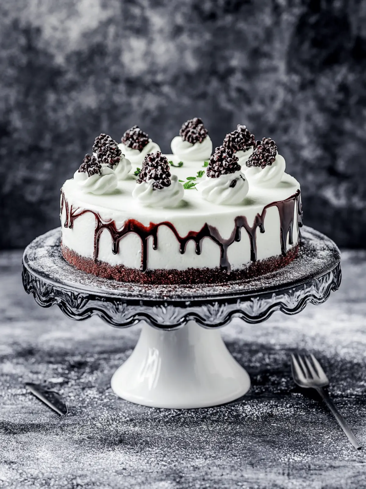 Delicious Ghost Cake with Meringue Topping for Halloween Fun 4 Ghost Cake