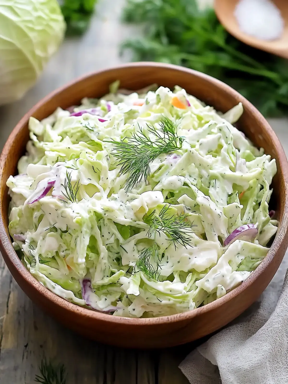 Creamy Quick Dill Coleslaw Dressing for Perfect Summer Picnics 2 Quick Dill Coleslaw Dressing