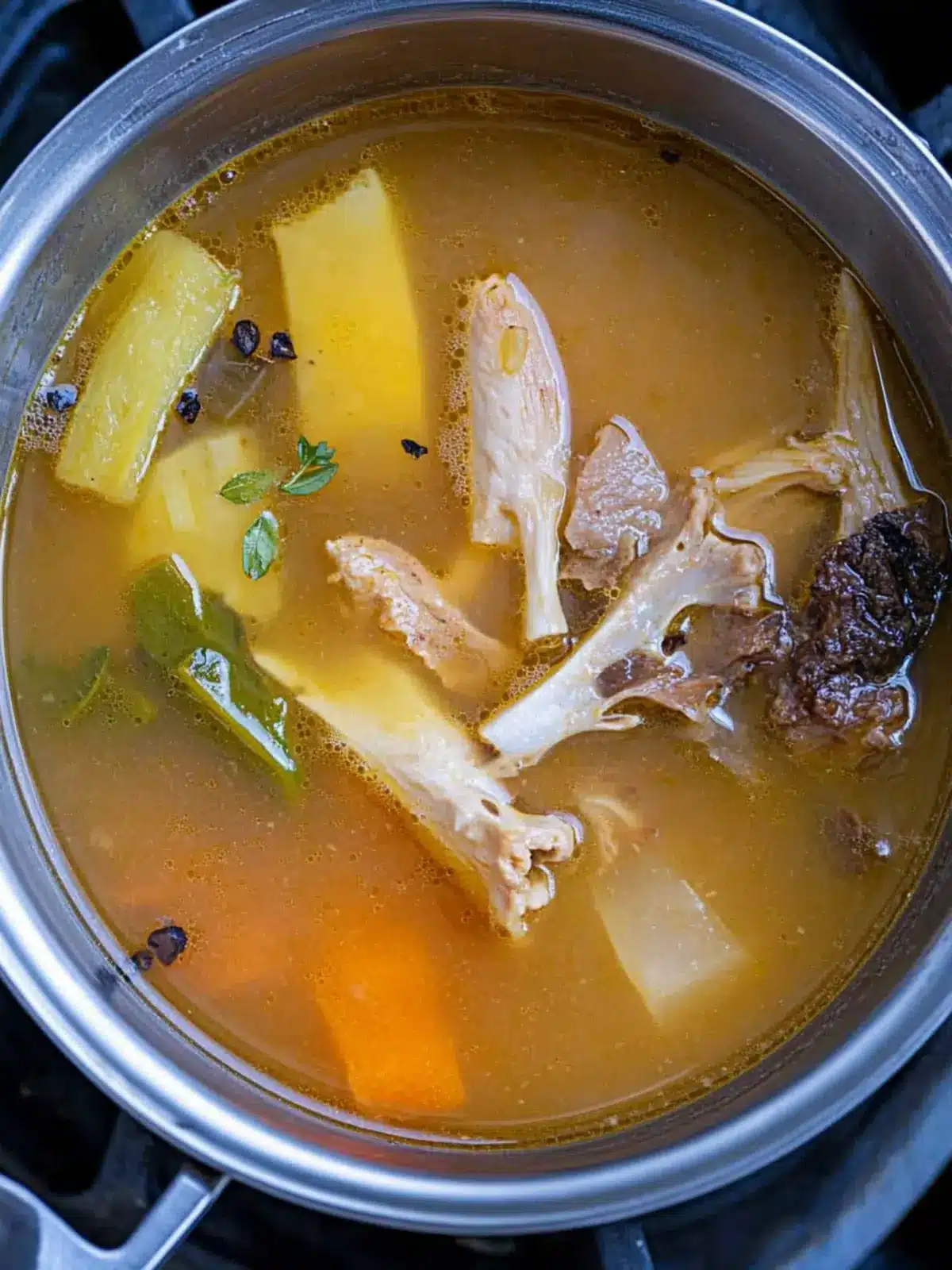 Homemade Bone Broth: Your Go-To for Rich Flavor and Health 2 Homemade Bone Broth