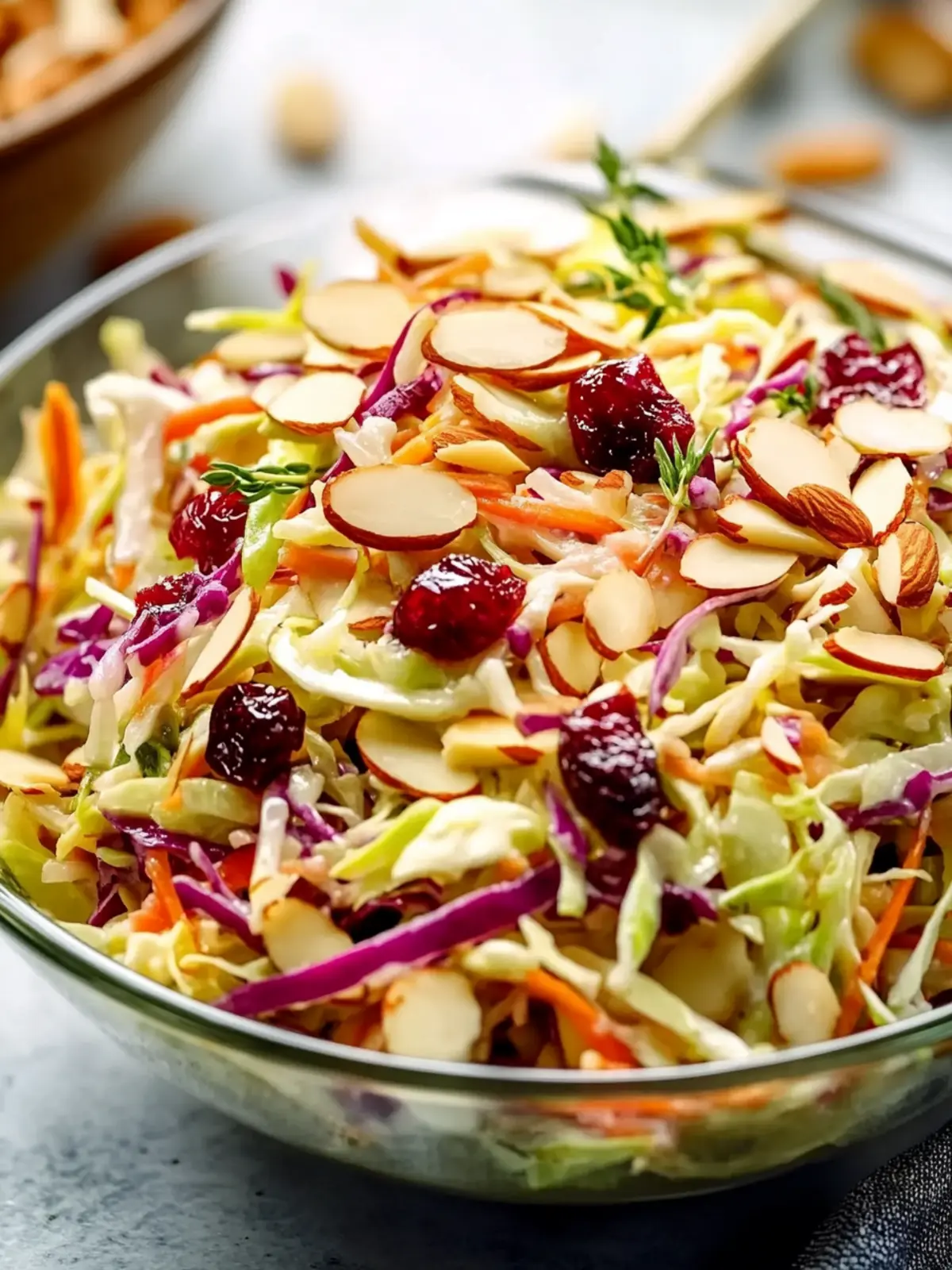 Cranberry Almond Thanksgiving Slaw Recipe for a Fresh Twist 3 Cranberry Almond Thanksgiving Slaw Recipe
