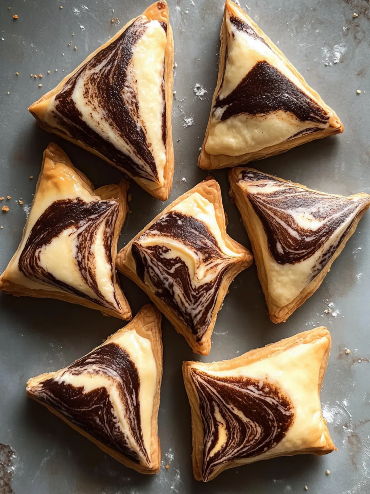 Marbled Cheesecake Hamantaschen: A Sweet Twist on Tradition 2 Marbled Cheesecake Hamantaschen