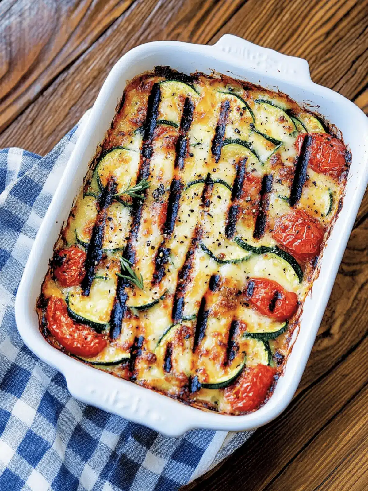 Cheesy Grilled Zucchini and Tomato Bake Your Summer Delight 4 Cheesy Grilled Zucchini and Tomato Bake Your Summer Delight