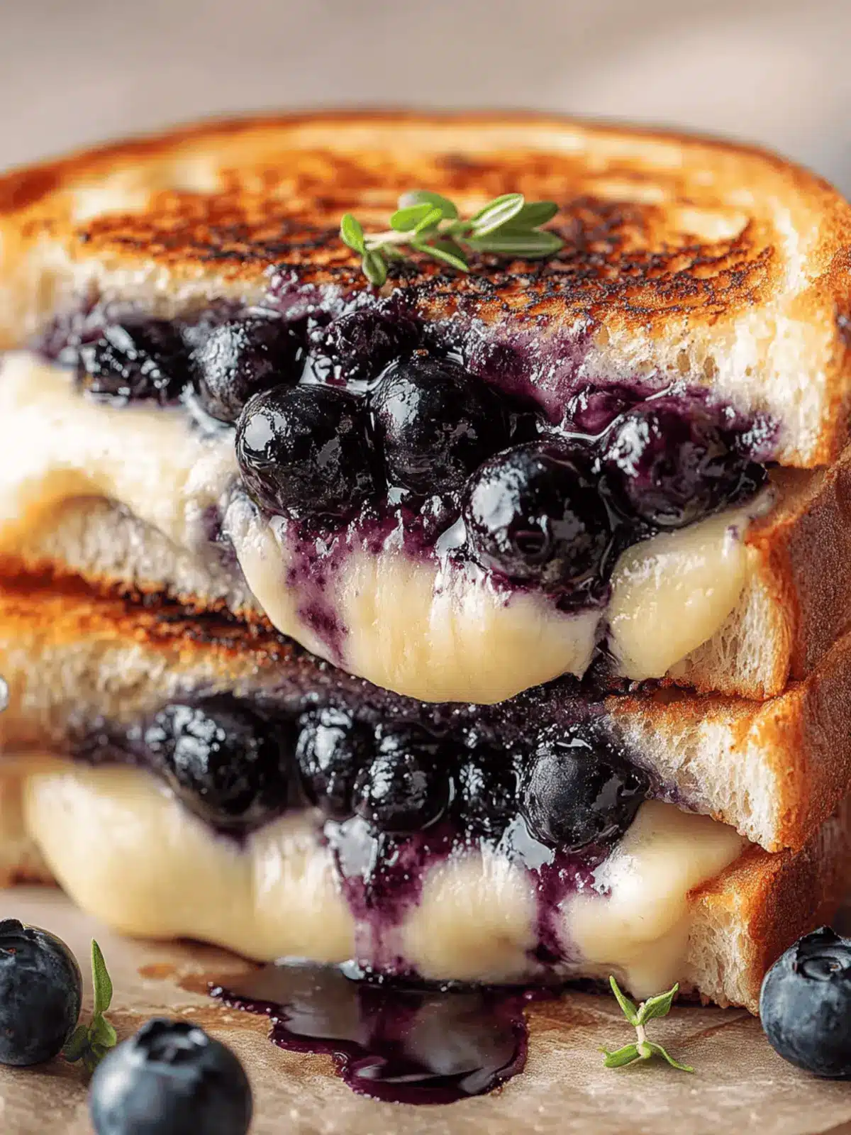 Irresistible Blueberry Brie Grilled Cheese in Under 30 Minutes 2 Blueberry Brie Grilled Cheese