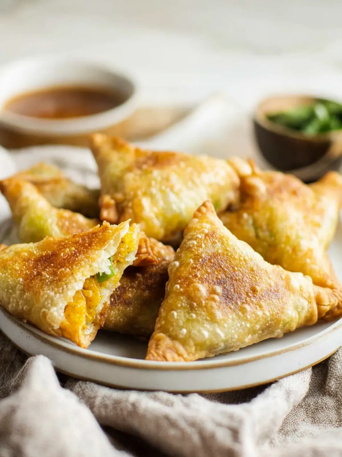 Rice Paper Samosas: Crispy, Gluten-Free Snack You'll Love 2 Rice Paper Samosas