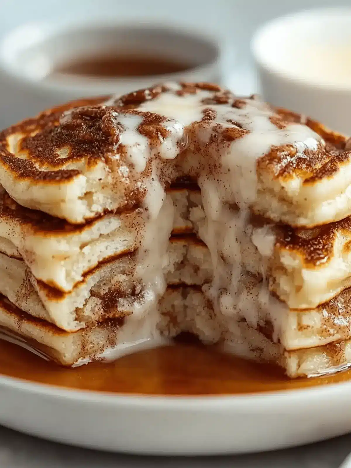 Cinnamon Roll Pancakes Recipe for a Decadent Brunch Delight 4 Cinnamon Roll Pancakes Recipe