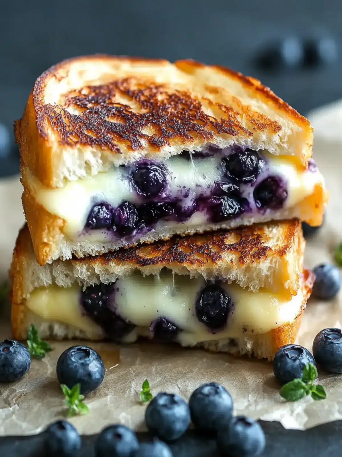 Crispy Blueberry Grilled Cheese That Will Wow Your Taste Buds 4 Crispy Blueberry Grilled Cheese