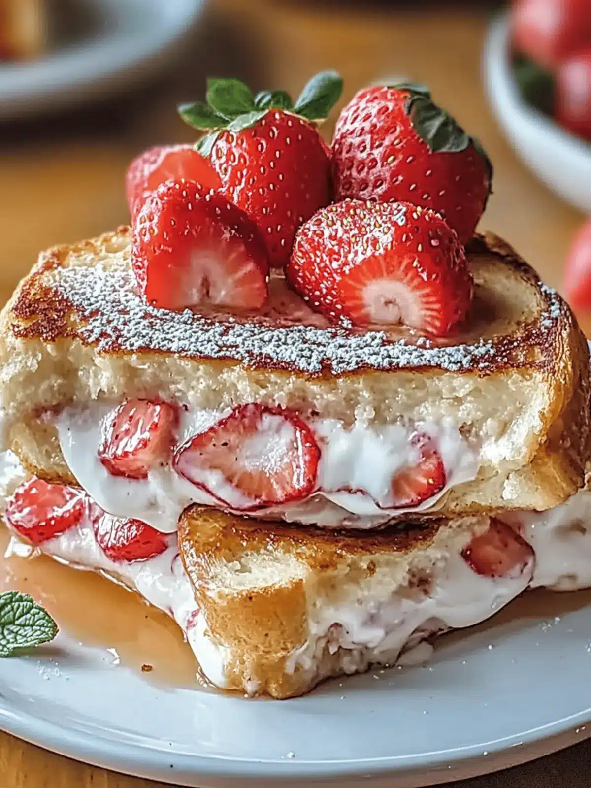 How to Make Strawberry Cheesecake French Toast Today! 4 How to Make Strawberry Cheesecake French Toast
