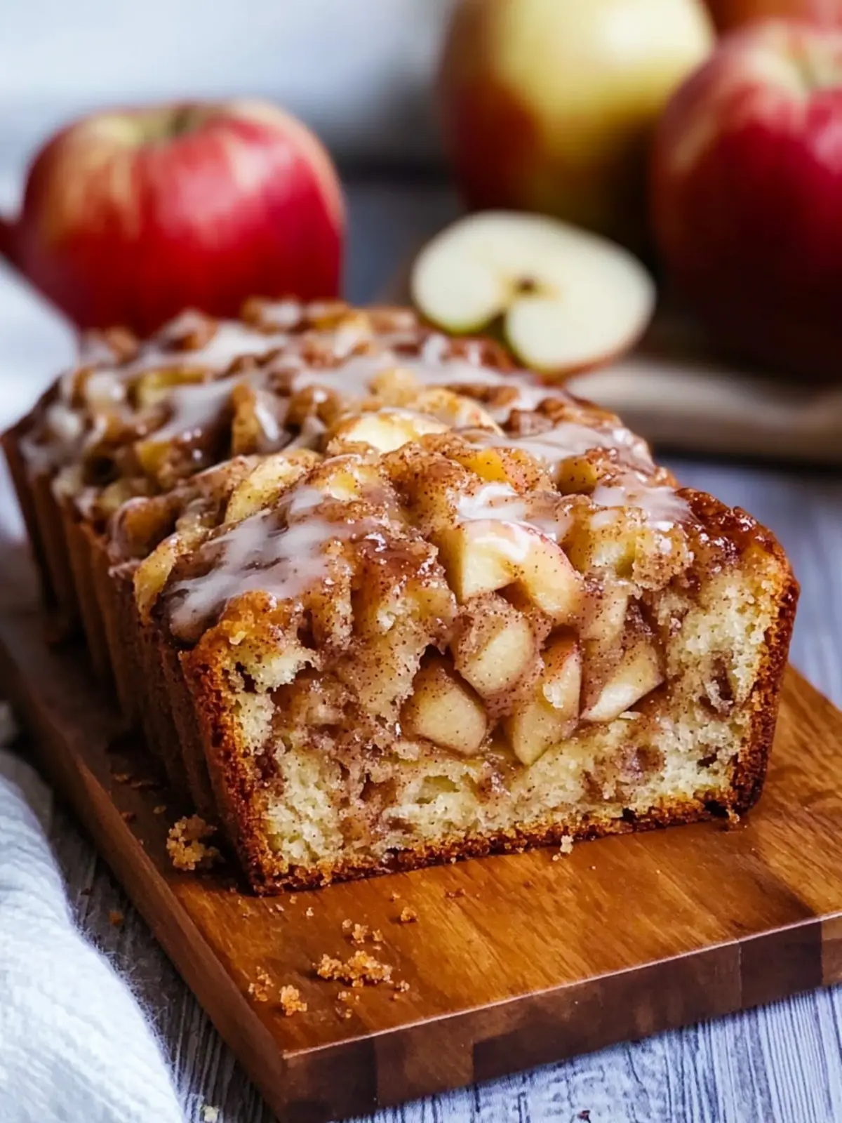 Amish Apple Fritter Bread is Cinnamon-Swirled Bliss to Savor 3 Amish Apple Fritter Bread is Cinnamon-Swirled Bliss