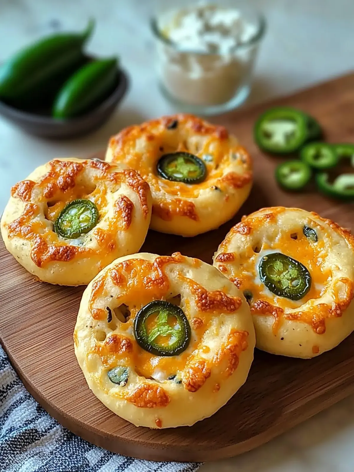 Baked Jalapeno Cheddar Protein Bagels With Cottage Cheese Bliss 2 Baked Jalapeno Cheddar Protein Bagels With Cottage Cheese