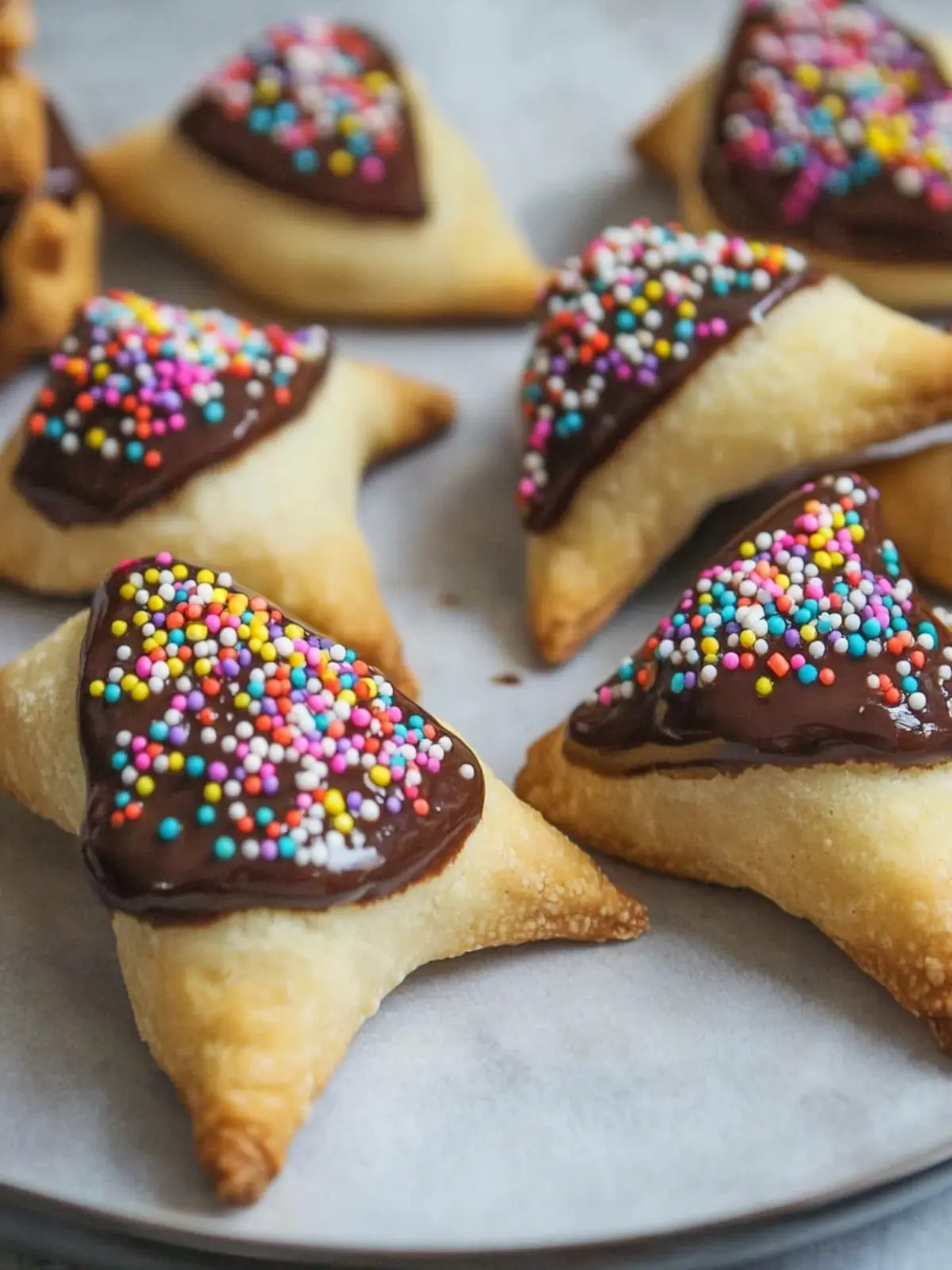 Chocolate and Sprinkles Dipped Hamantaschen Recipe to Delight 2 Chocolate and Sprinkles Dipped Hamantaschen Recipe