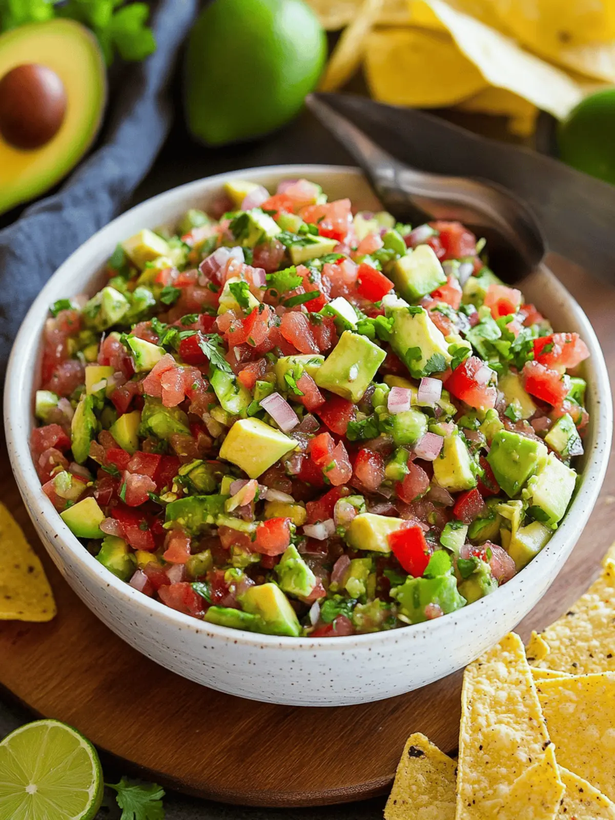 Fresh Avocado Salsa: A Flavorful Twist for Your Next Party 2 Avocado Salsa