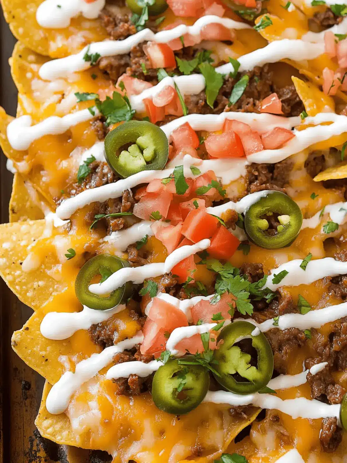 Loaded Beef Nachos: The Game Day Snack Everyone Will Love 2 Loaded Beef Nachos