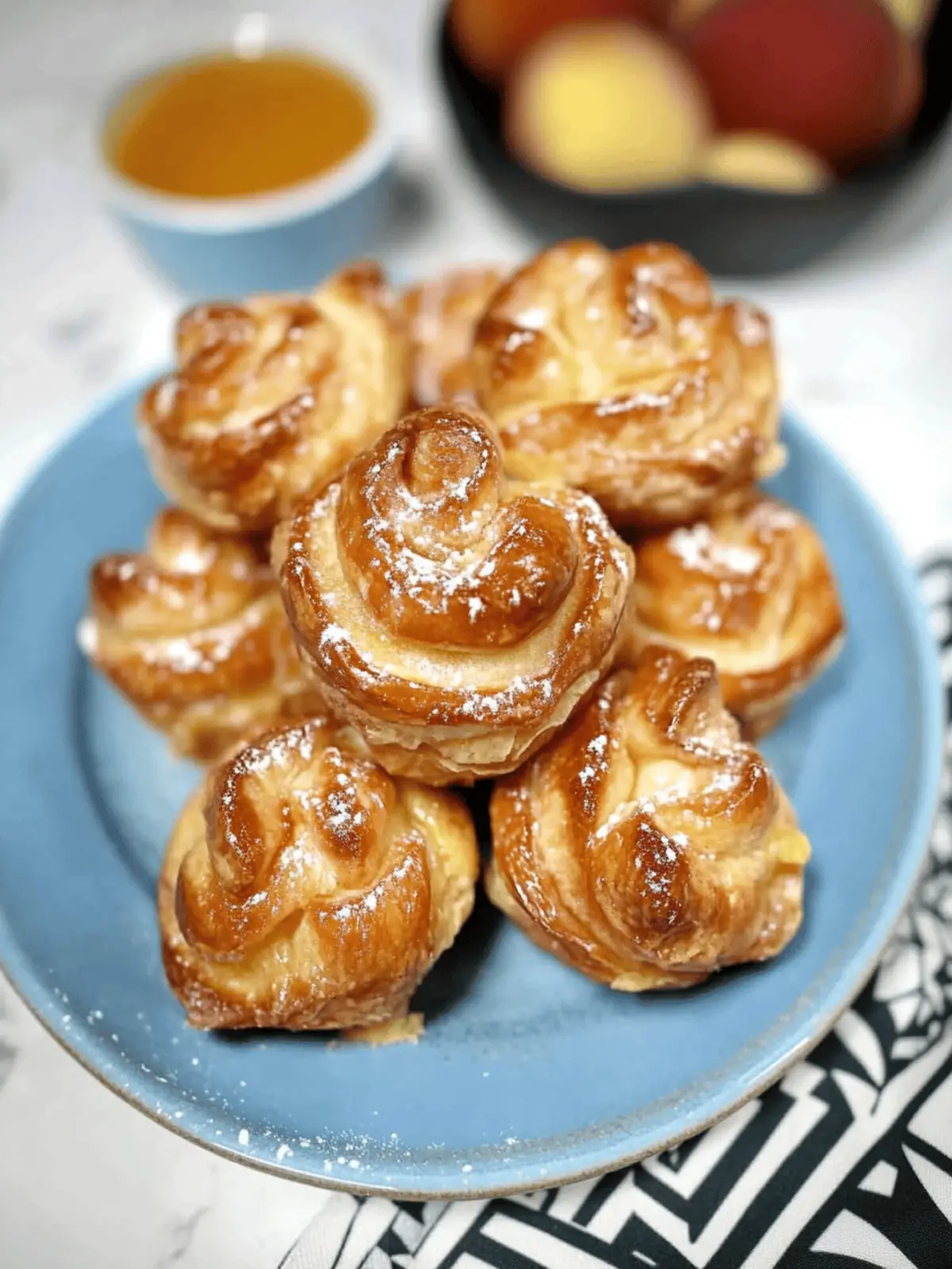 Peach Pie Cruffins: Flaky, Fruity Bliss for Breakfast 3 Peach Pie Cruffins: Flaky, Fruity Bliss for Breakfast