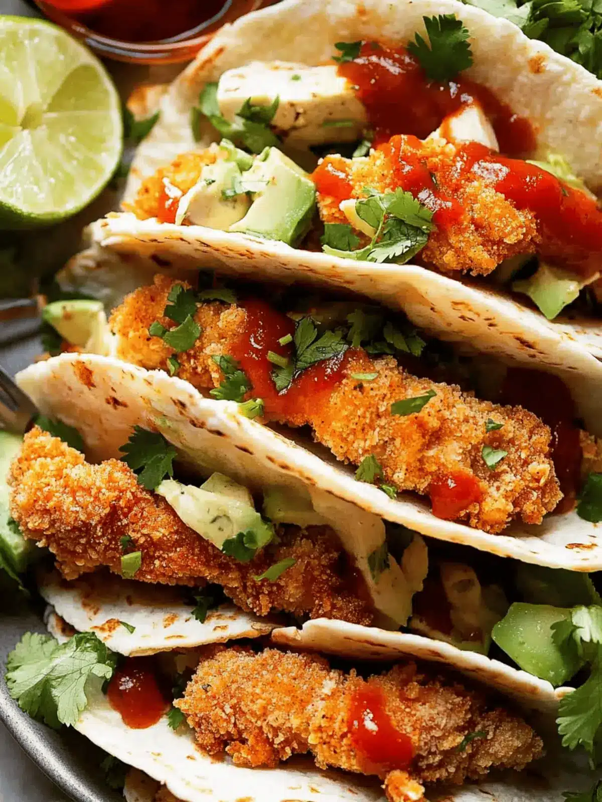 Crunchy Chicken Taco Fingers Baked for Tasty Family Nights 4 Crunchy chicken taco fingers (baked!)