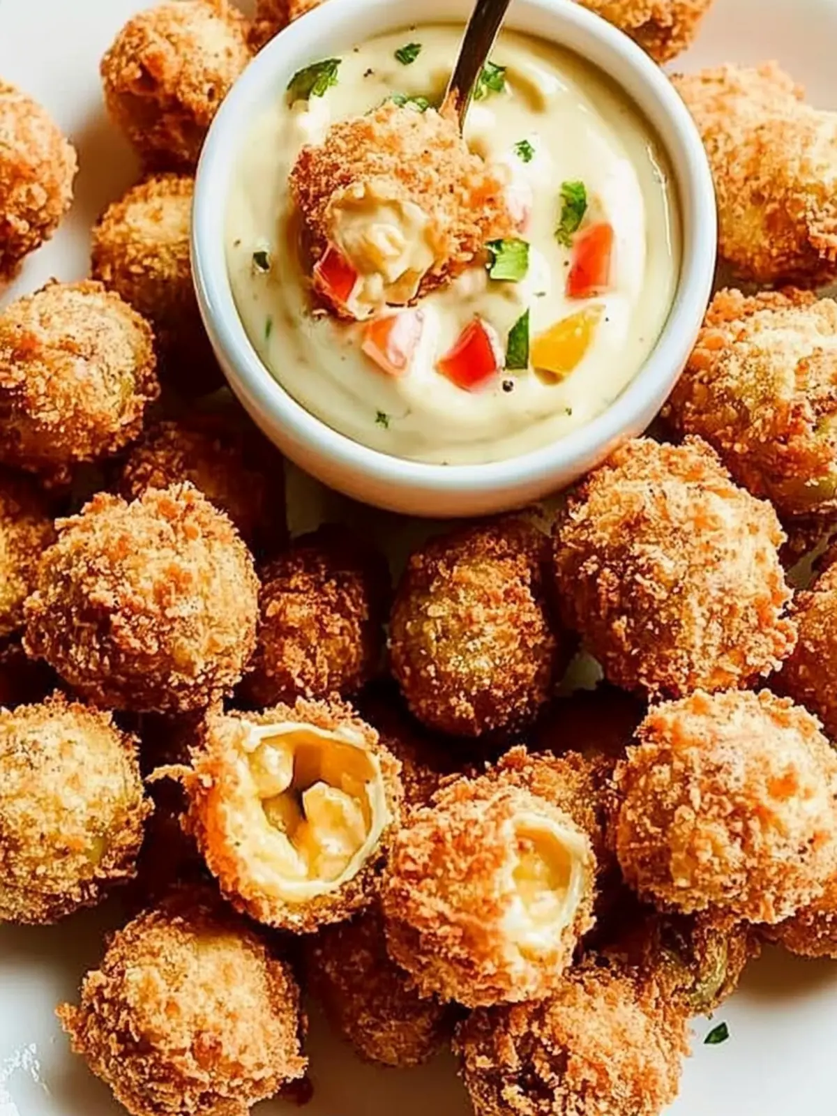 Crispy Pimento Cheese Fried Olives That Steal the Show 4 Pimento Cheese Fried Olives