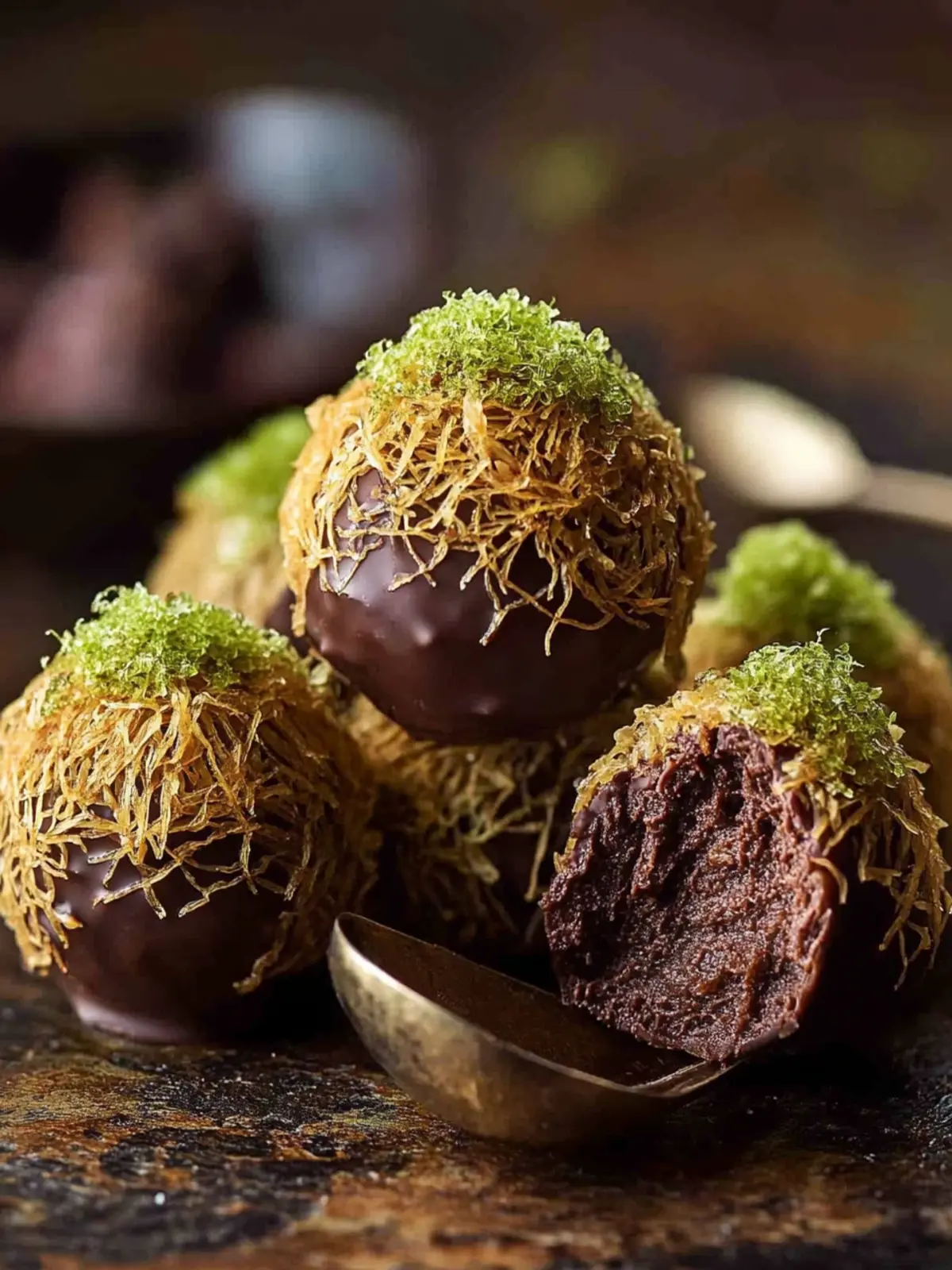 Delicious Dubai Chocolate Balls to Wow Your Guests 3 Dubai Chocolate Balls