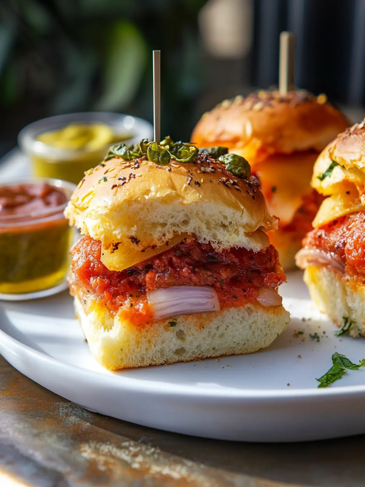 Savory Italian Sliders: Irresistible Flavor for Any Gathering 2 Italian Sliders