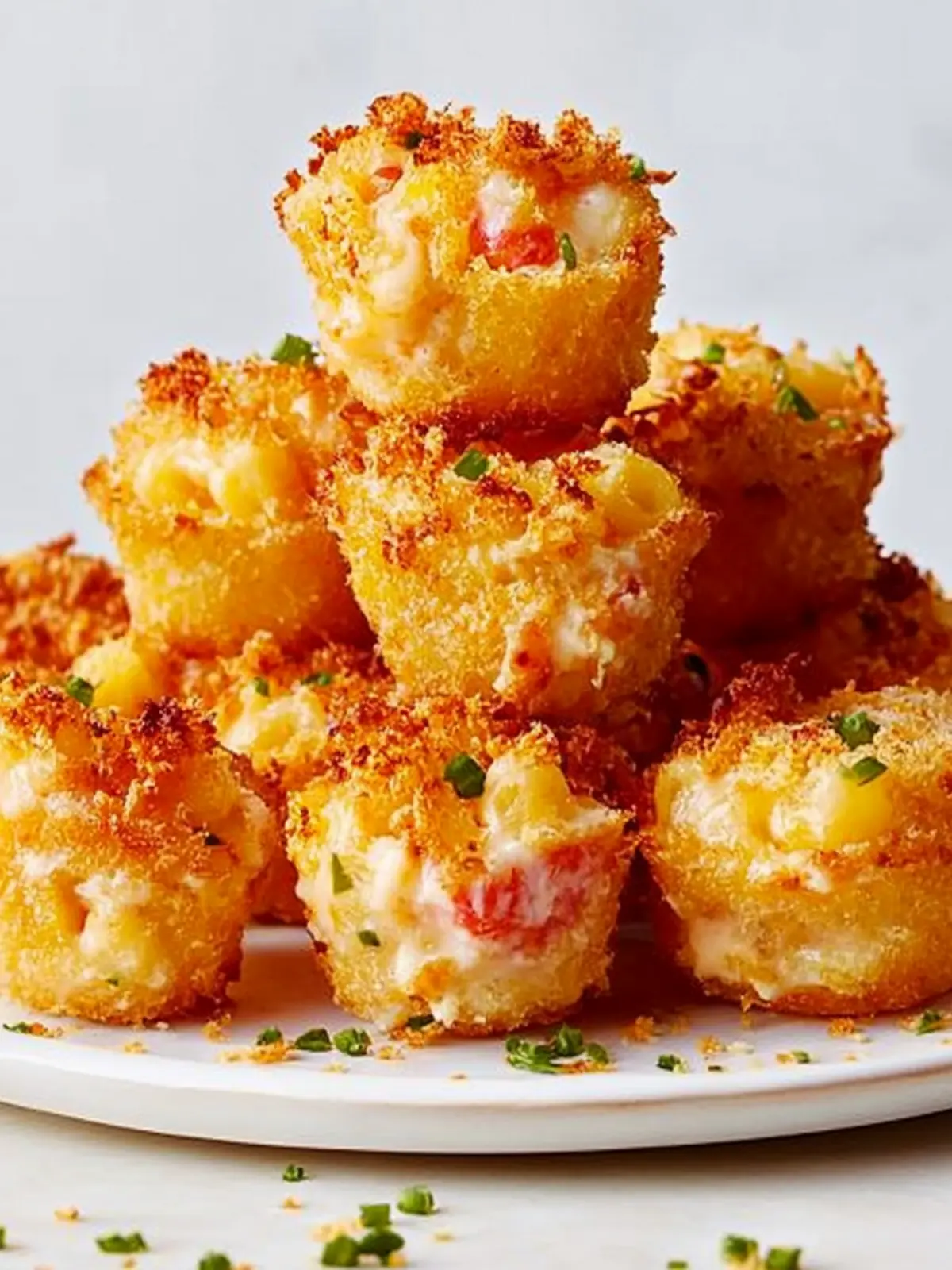 Lobster Mac & Cheese Bites: Gourmet Flavor in Every Crunch 4 Lobster Mac & Cheese Bites