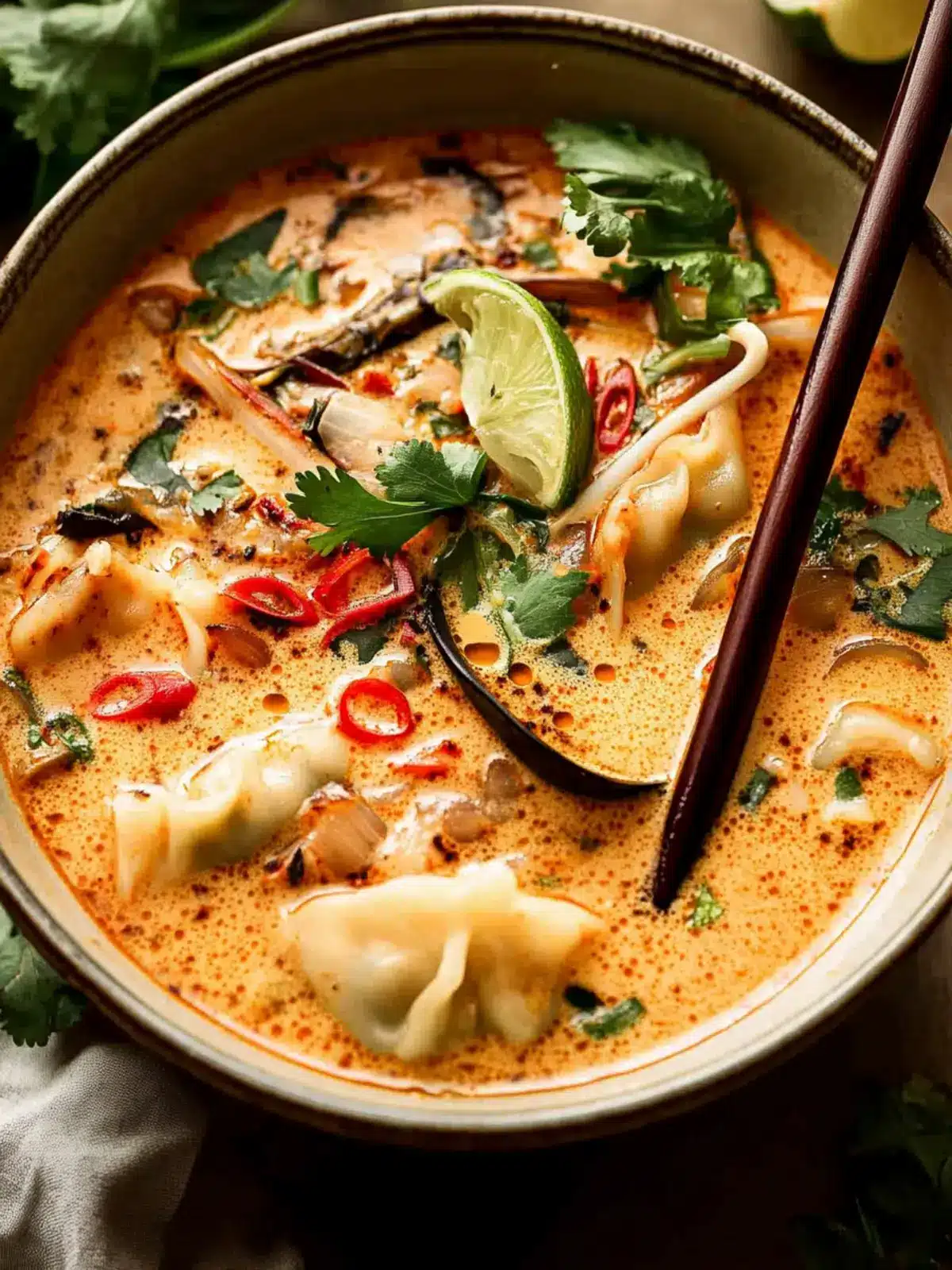 Creamy Thai Red Curry Dumpling Soup That Warms Your Soul 3 Thai Red Curry Dumpling Soup