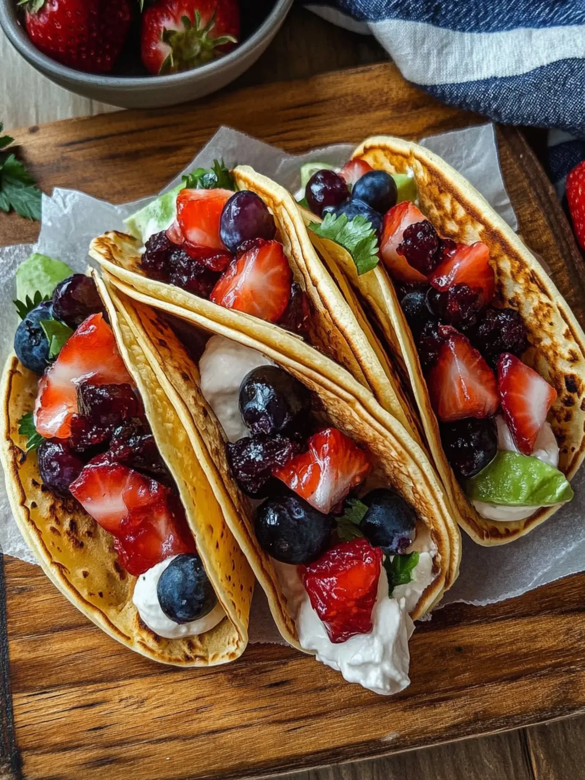 Pancake Tacos: Easy Customizable Breakfast for Everyone 2 Pancake Tacos